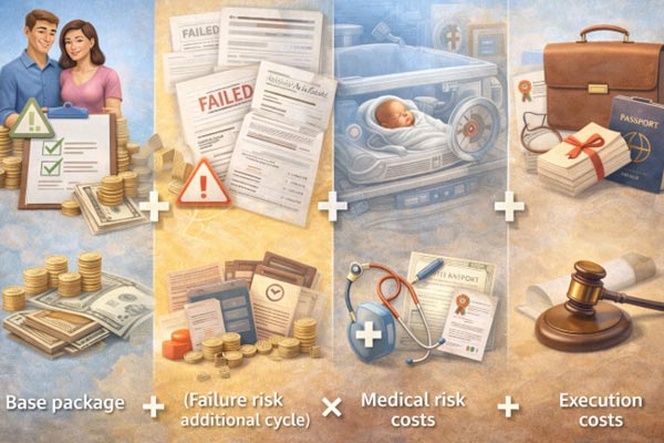 单次成功代孕成本